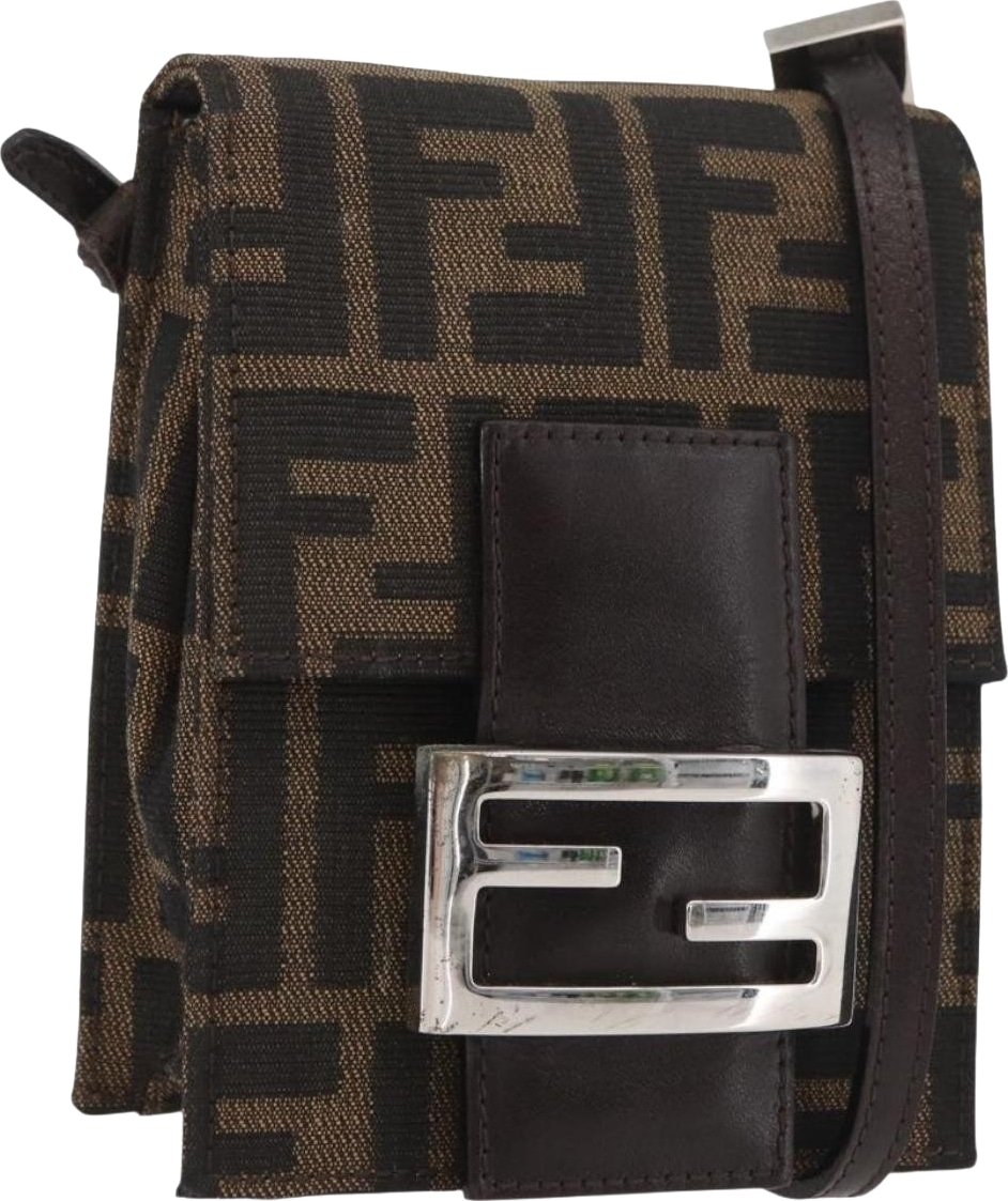Fendi Baguette Zucca Canvas Mini