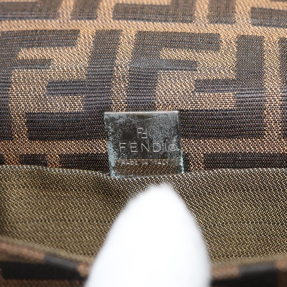 Fendi Baguette Zucca Canvas Mini