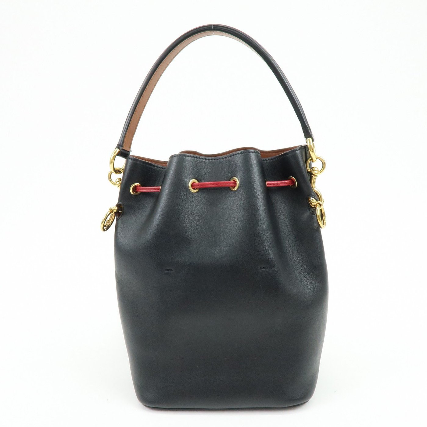 Fendi Mon Tresor Bucket Perforated Leather Small