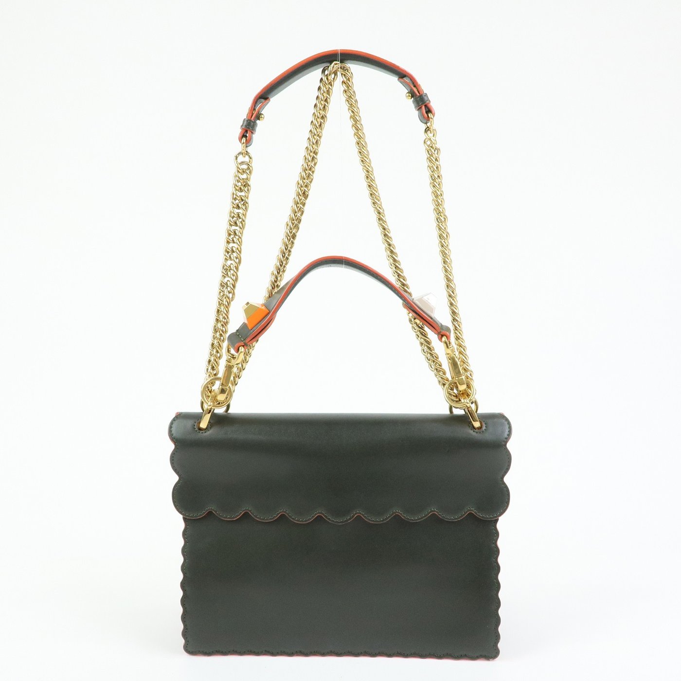 Fendi Kan I Leather Medium