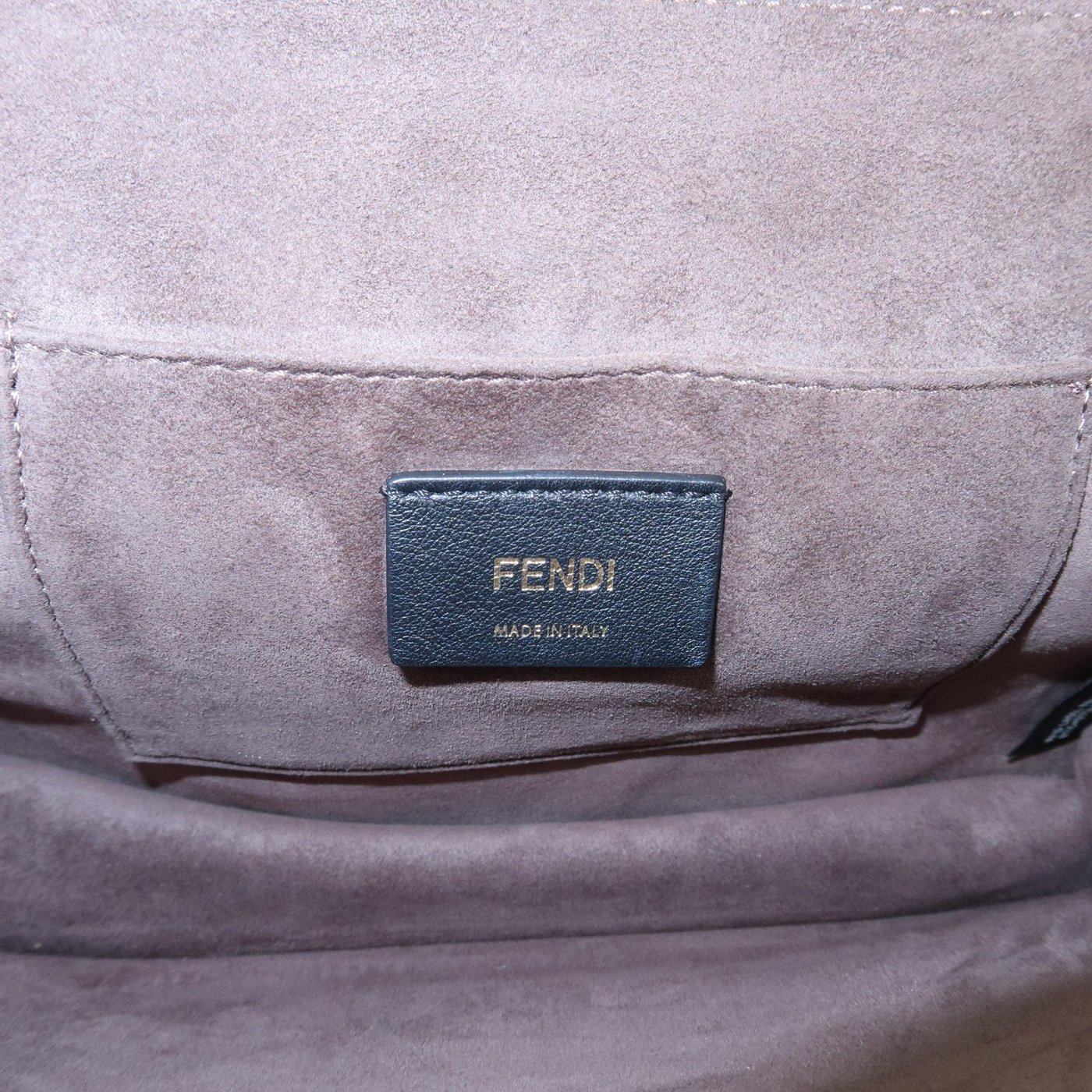 Fendi Kan I Leather Medium