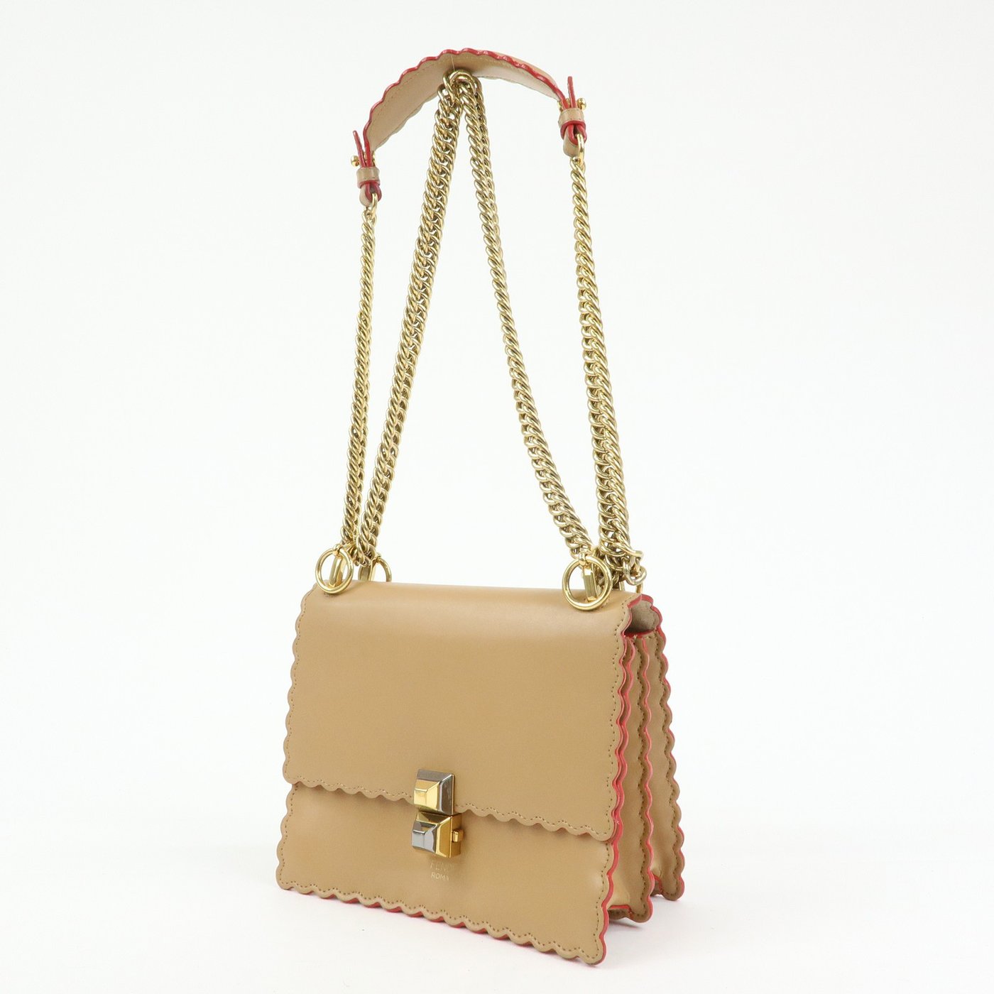 Fendi Kan I Leather Small