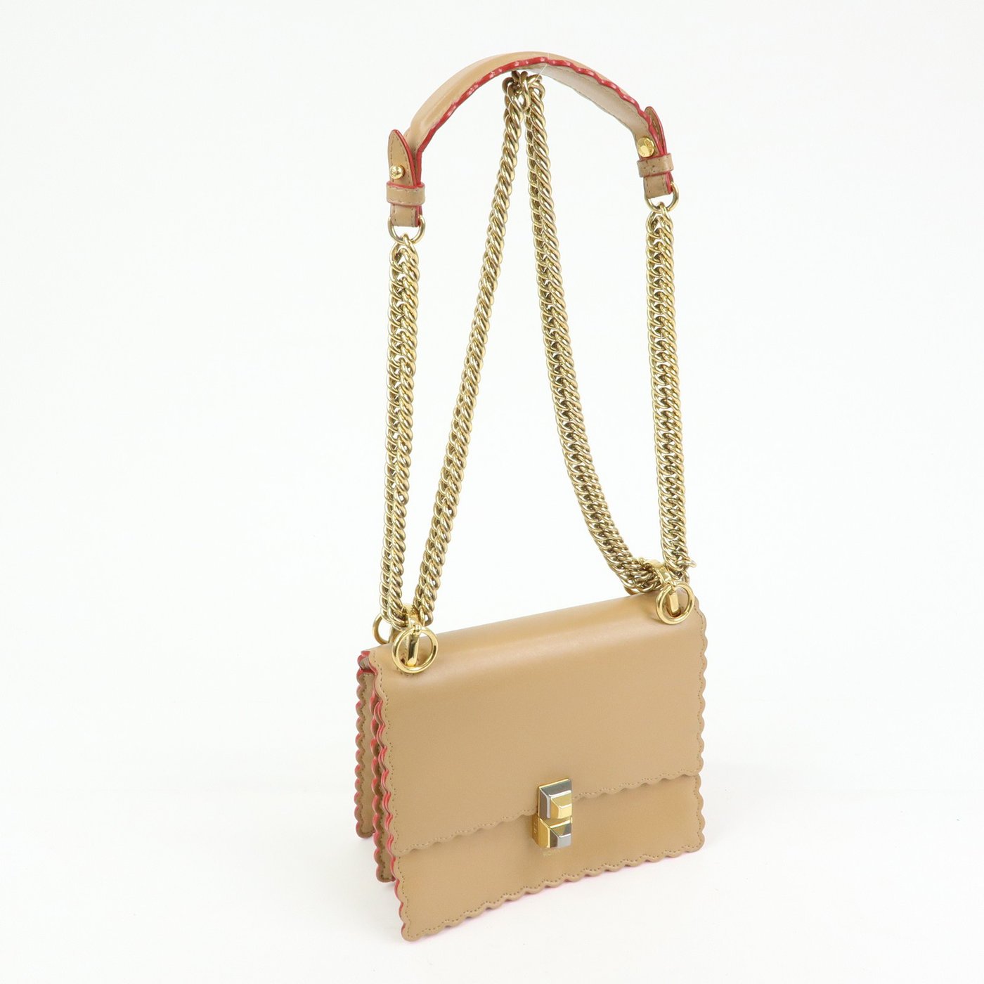 Fendi Kan I Leather Small