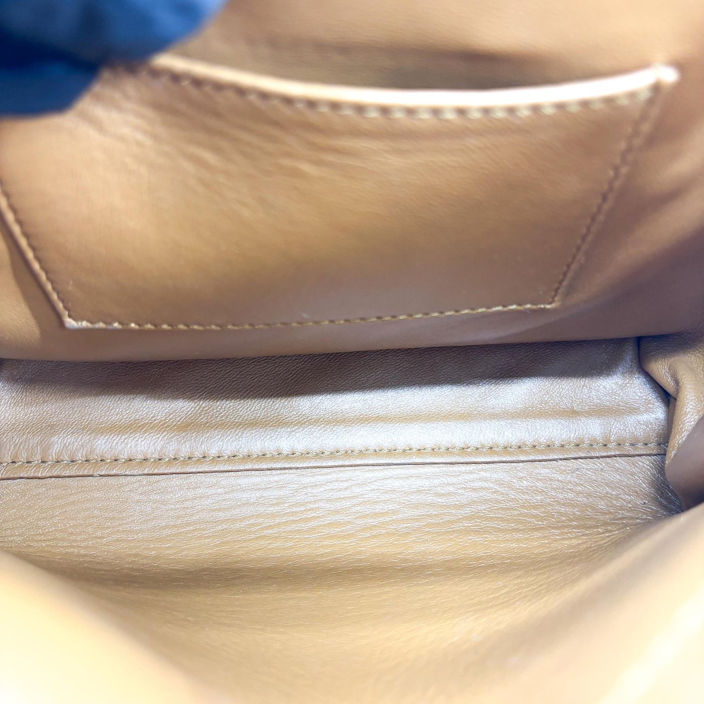 Fendi Peekaboo Whipstitch Leather Regular