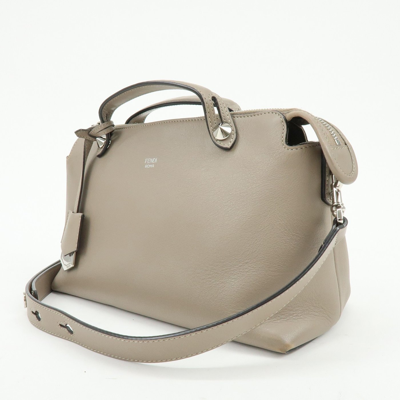 Fendi By The Way Satchel Leather Medium