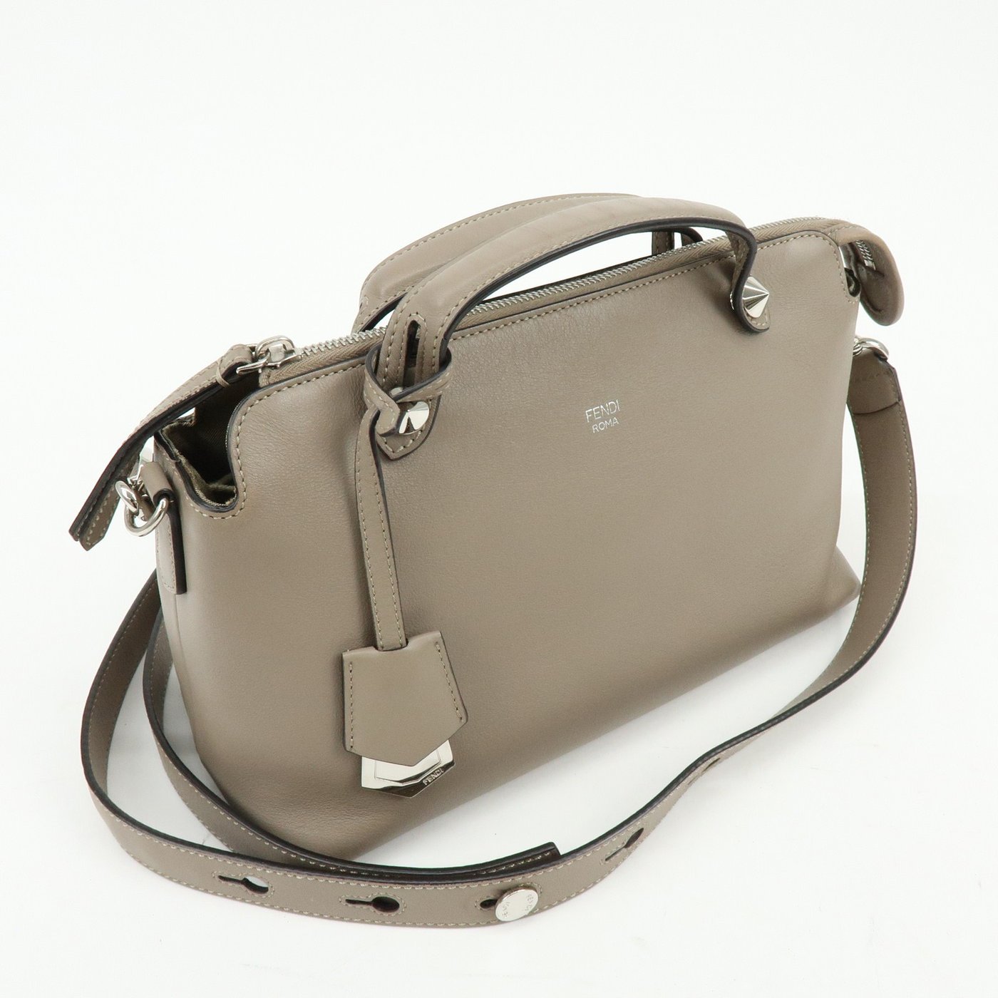 Fendi By The Way Satchel Leather Medium