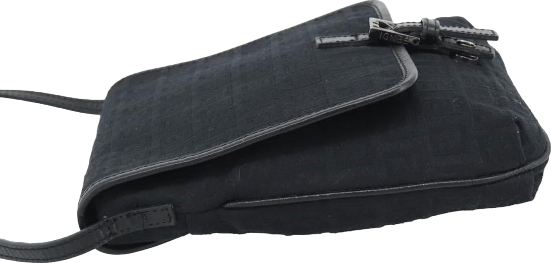 Fendi Shoulder Zucchino Canvas Small