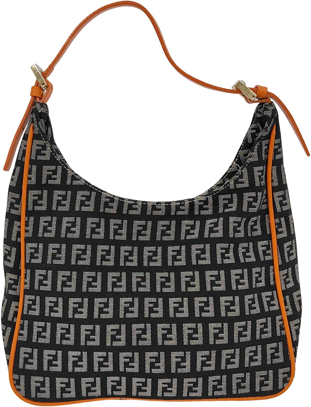 Fendi Zucchino Hobo Zucchino Canvas