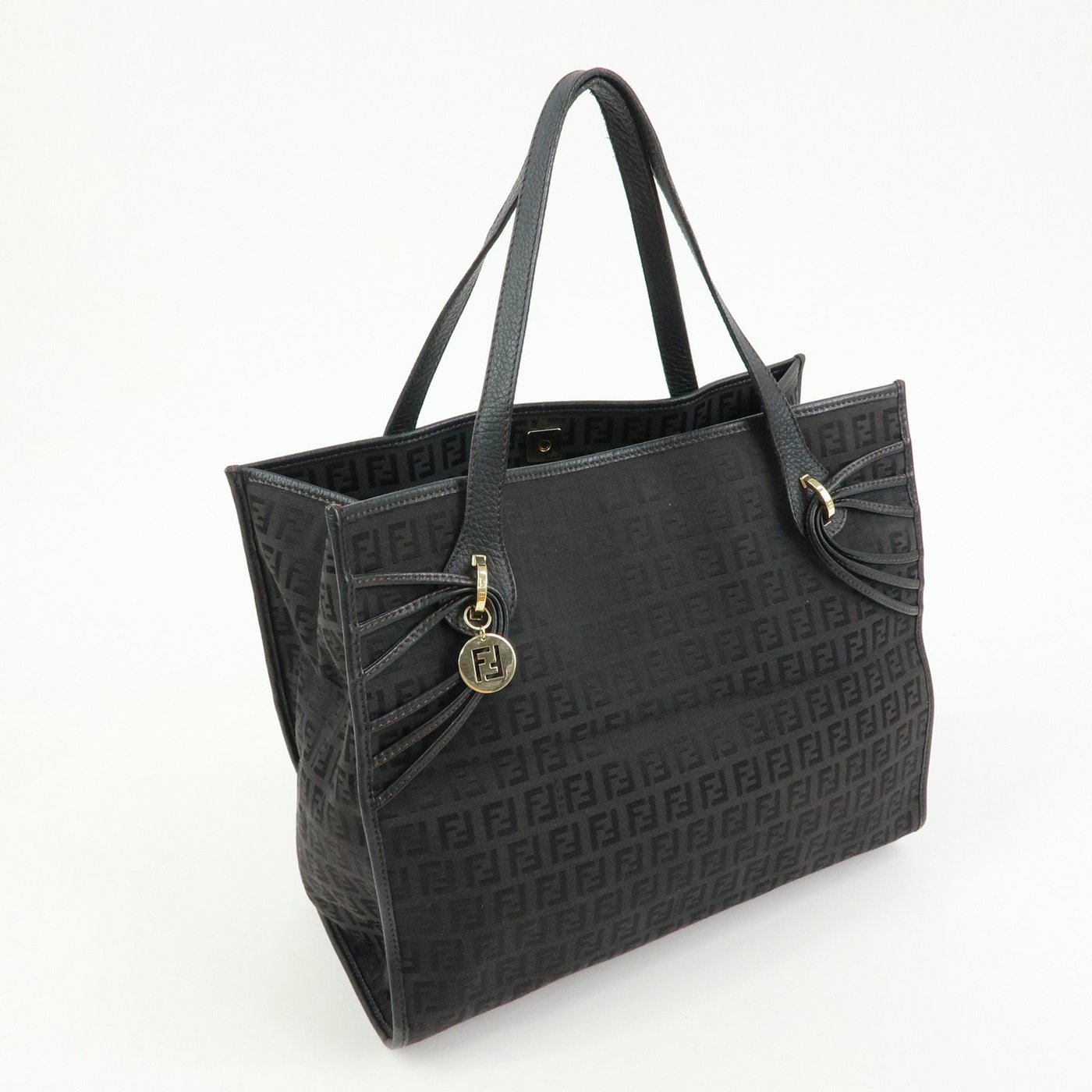 Fendi Vintage Shopping Zucchino Canvas Medium