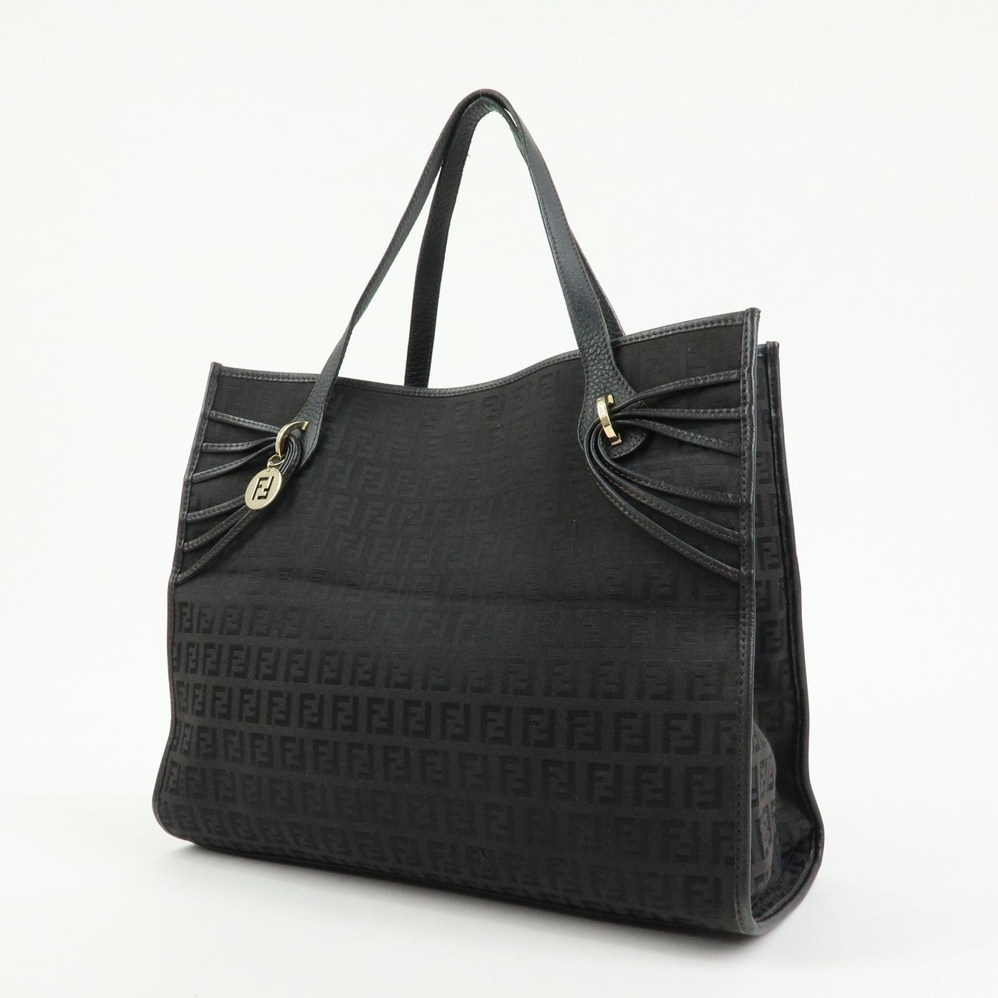 Fendi Vintage Shopping Zucchino Canvas Medium