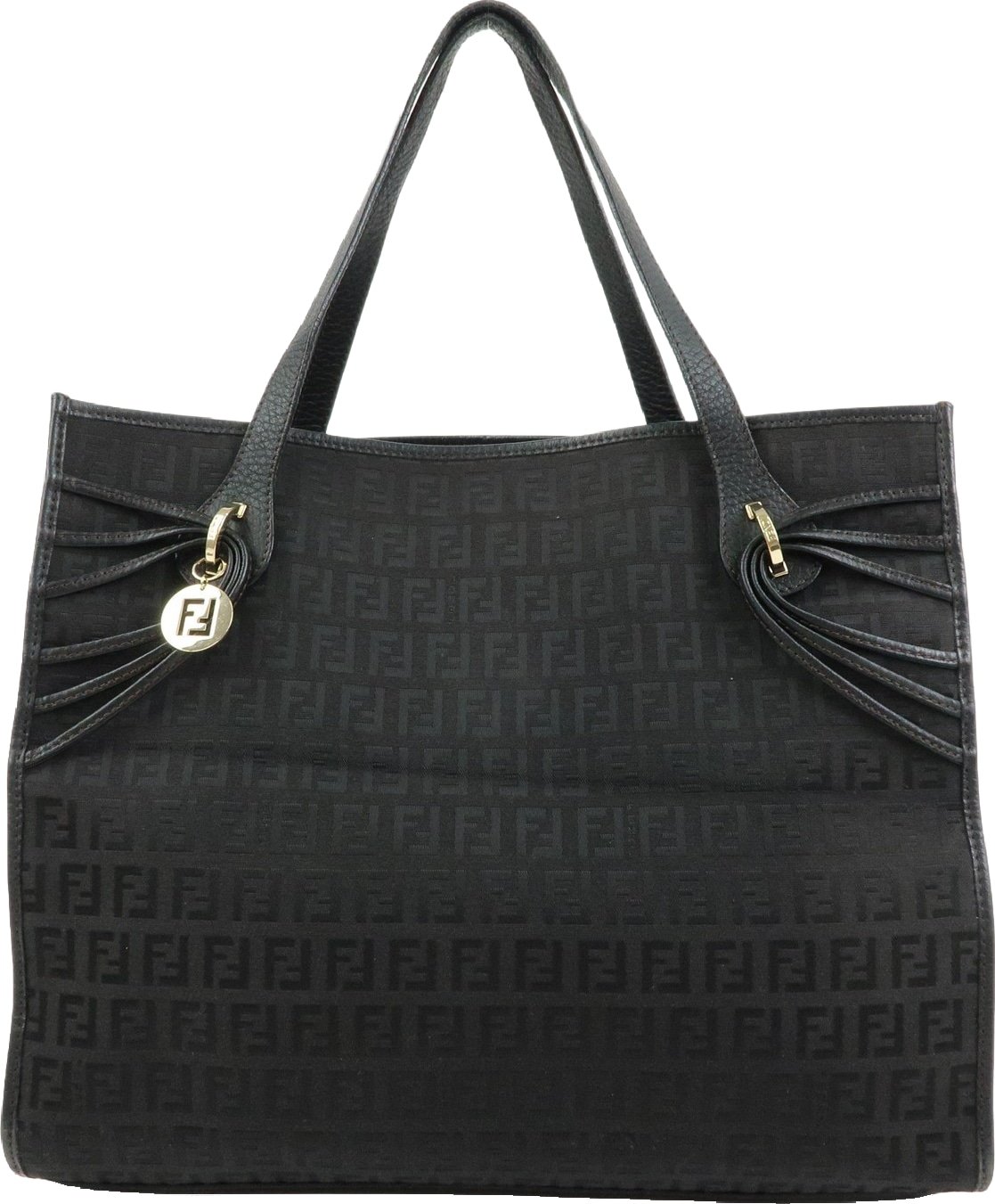 Fendi Vintage Shopping Zucchino Canvas Medium