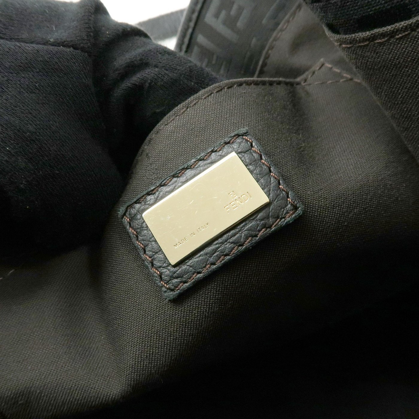 Fendi Vintage Shopping Zucchino Canvas Medium