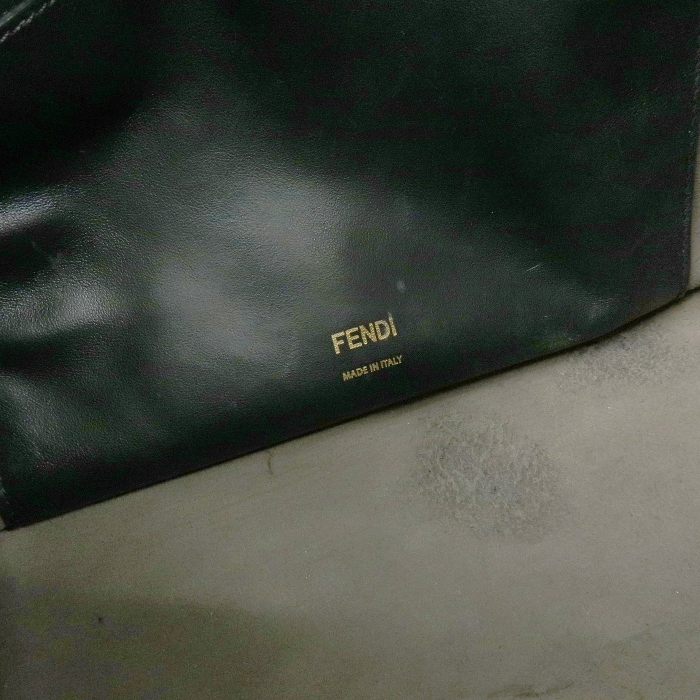 Fendi Flip Leather and Suede Regular