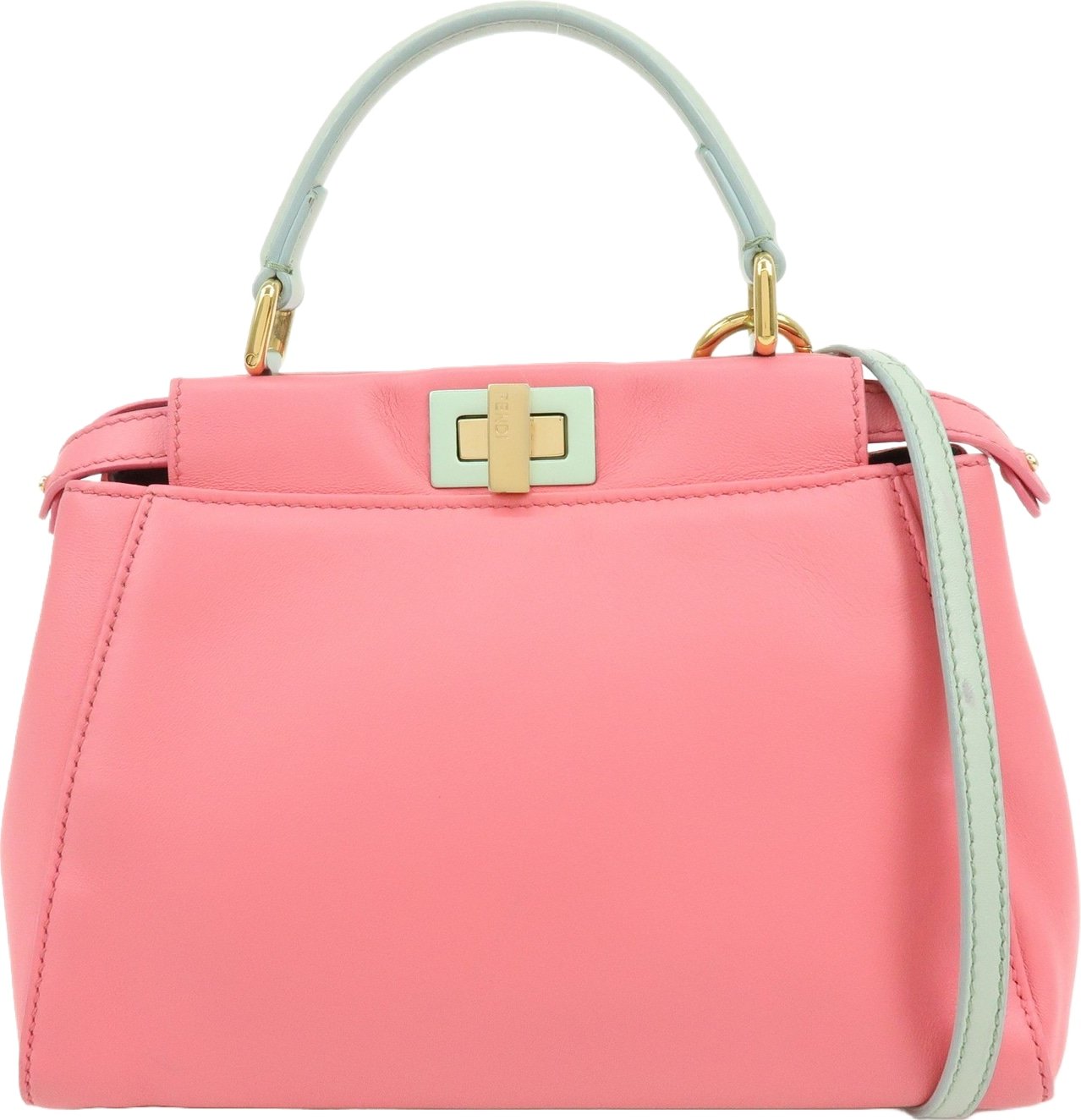 Fendi Peekaboo Leather Mini