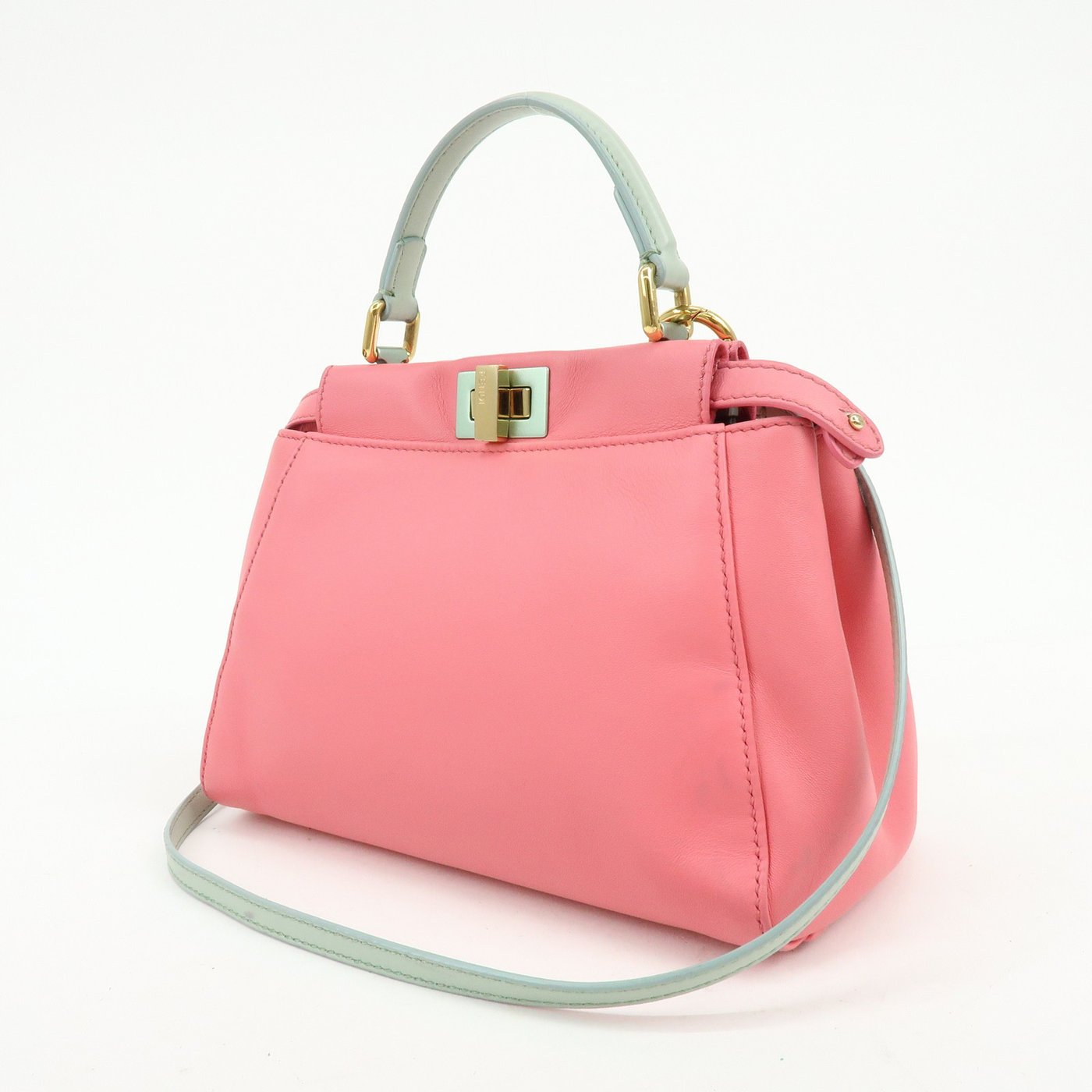 Fendi Peekaboo Leather Mini