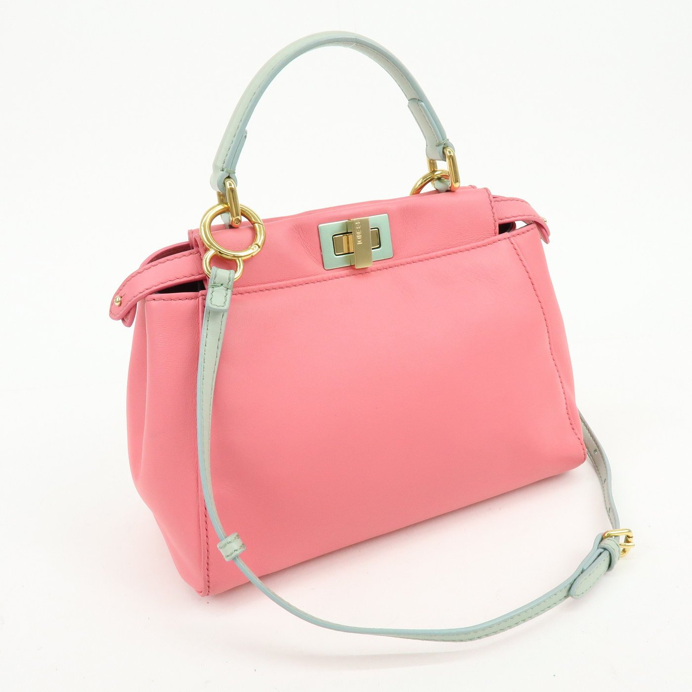 Fendi Peekaboo Leather Mini
