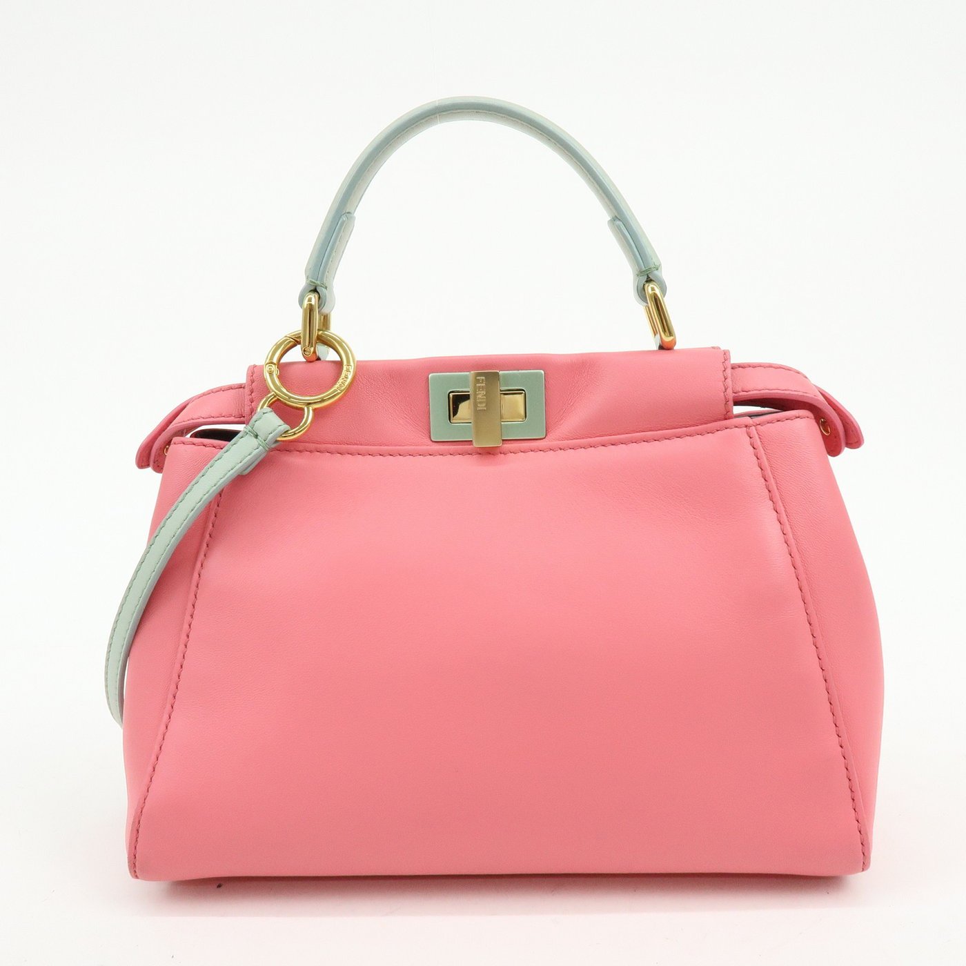Fendi Peekaboo Leather Mini