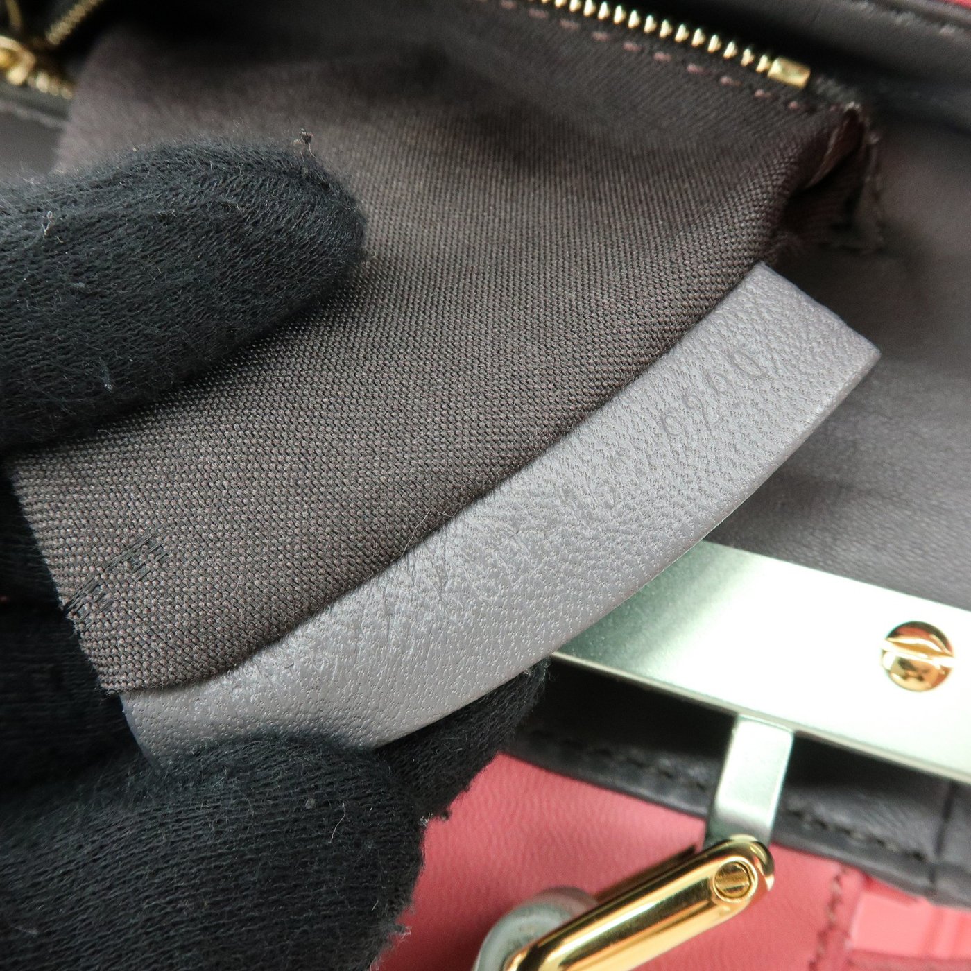 Fendi Peekaboo Leather Mini