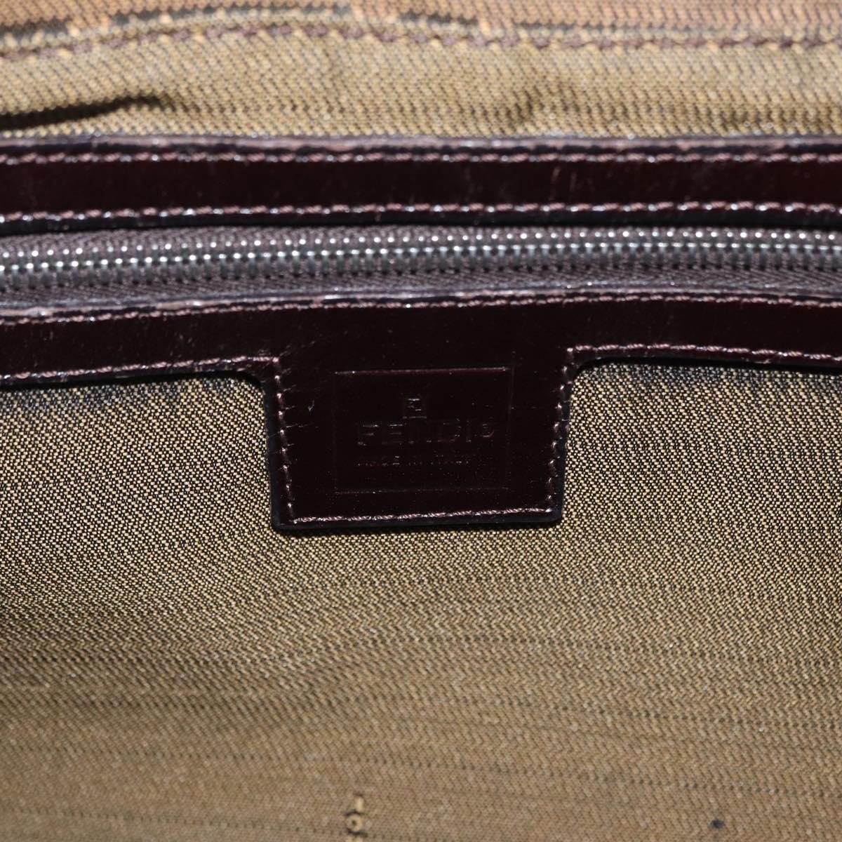 Fendi Zucchino Mamma Baguette Canvas Medium