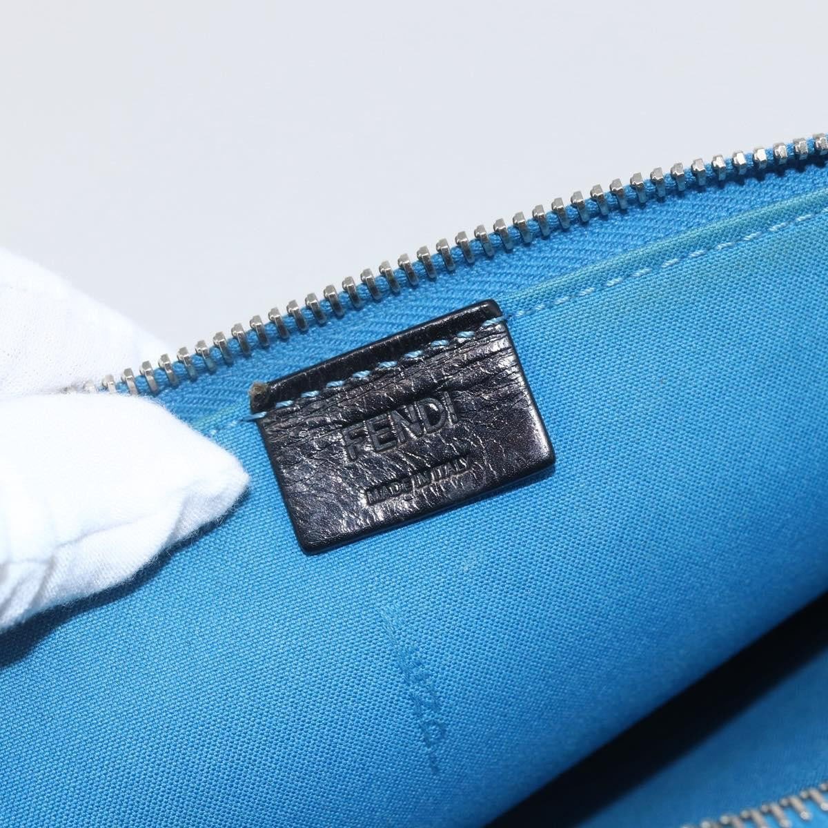 Fendi Monster Clutch Leather Medium