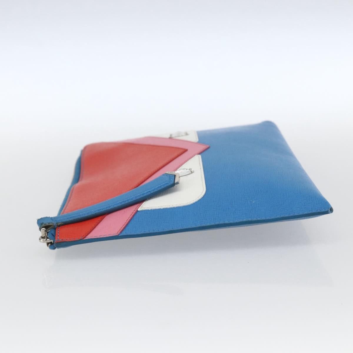 Fendi Monster Clutch Leather Medium