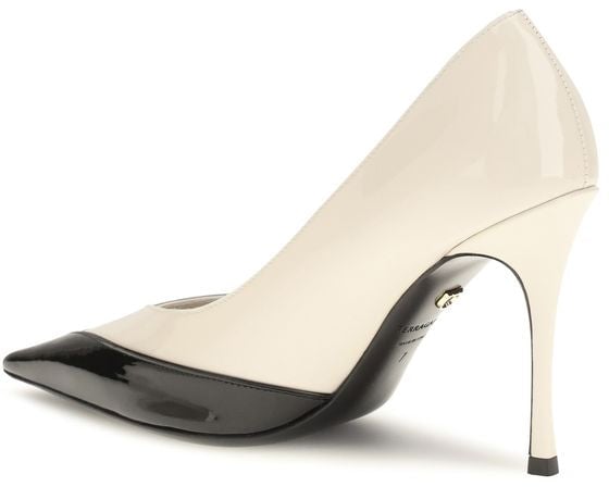 Ferragamo Multicolor Calf Leather Bos Taurus High Heel Pumps
