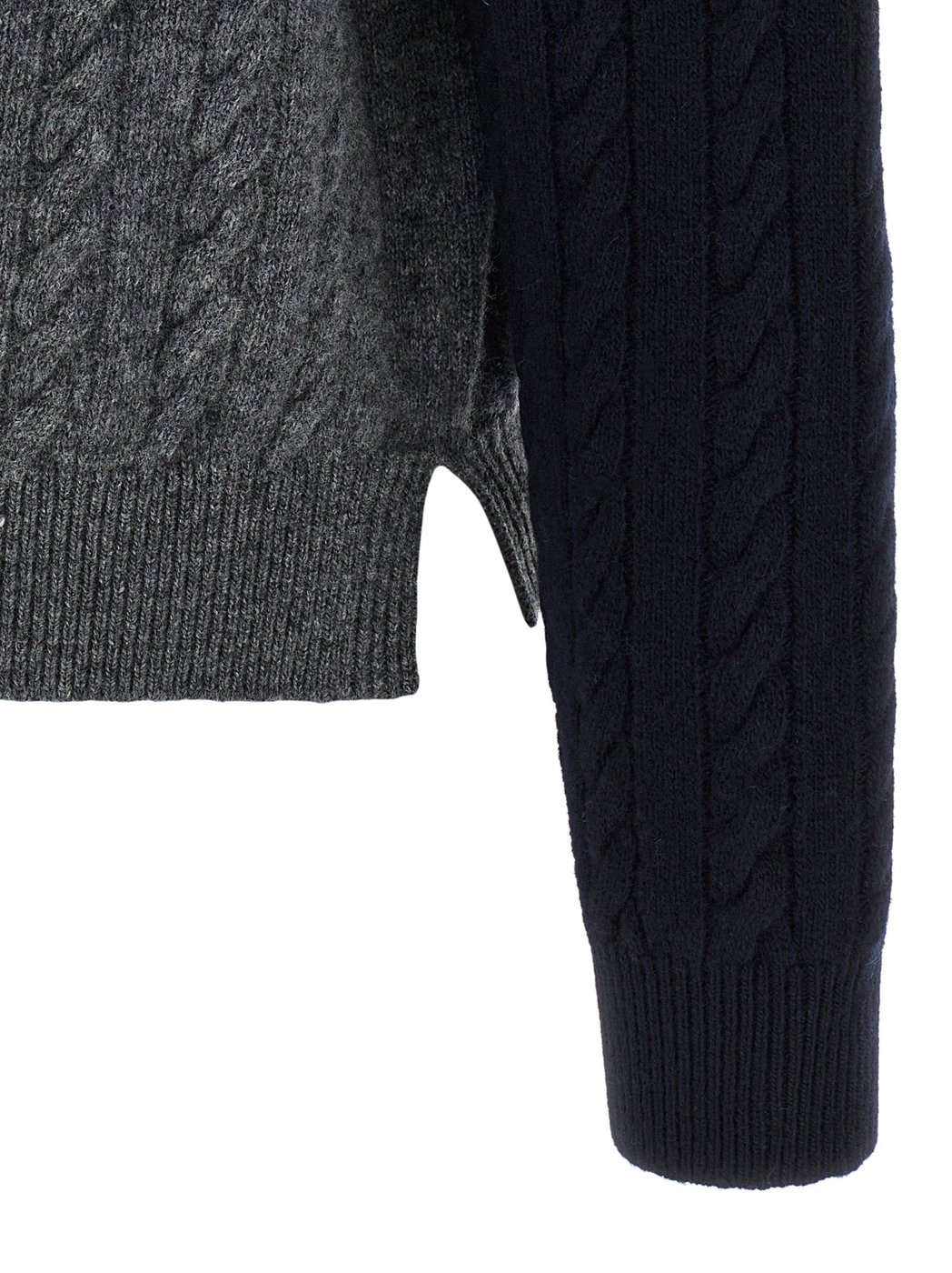 Ferragamo Multicolor Virgin Wool Cardigan