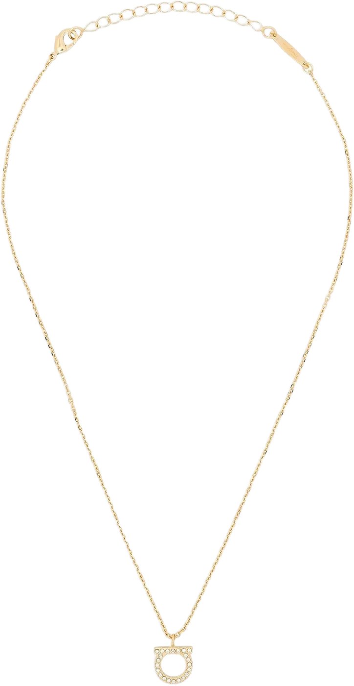 Ferragamo Gold Brass Necklace