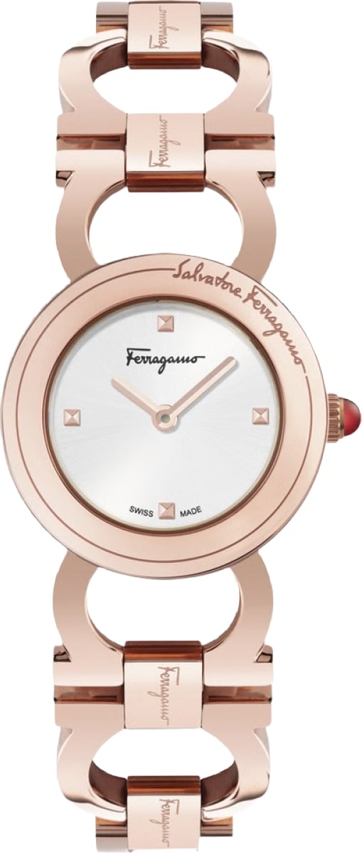 Double Gancini Bracelet Quartz Watch
