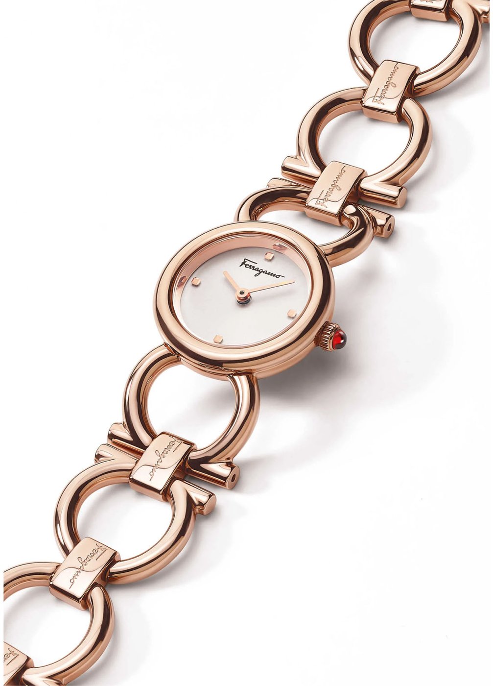 Double Gancini Bracelet Quartz Watch