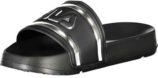 Fila Black Polyurethane Women's Slipper