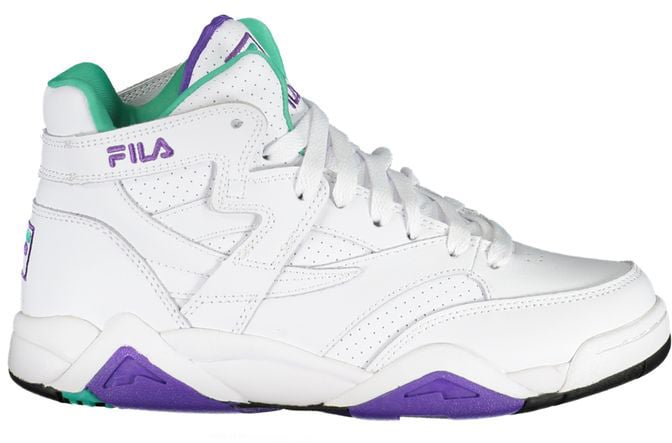 Fila White Polyurethane Women Sneaker