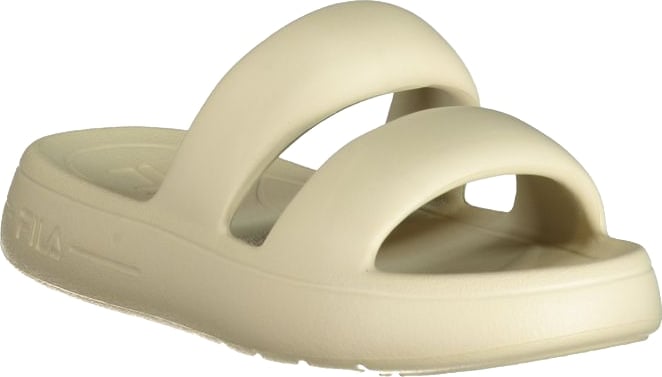 Fila Beige Polyurethane Women's Slipper