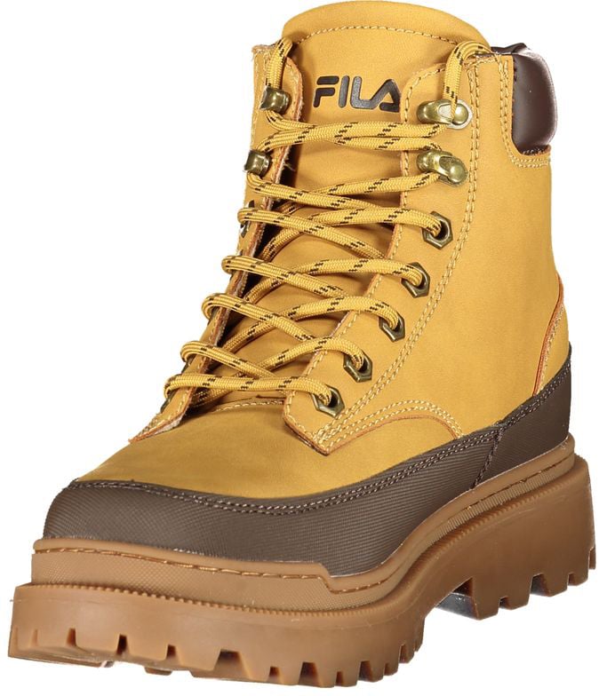 Fila Giallo Polyester Men's Sneaker