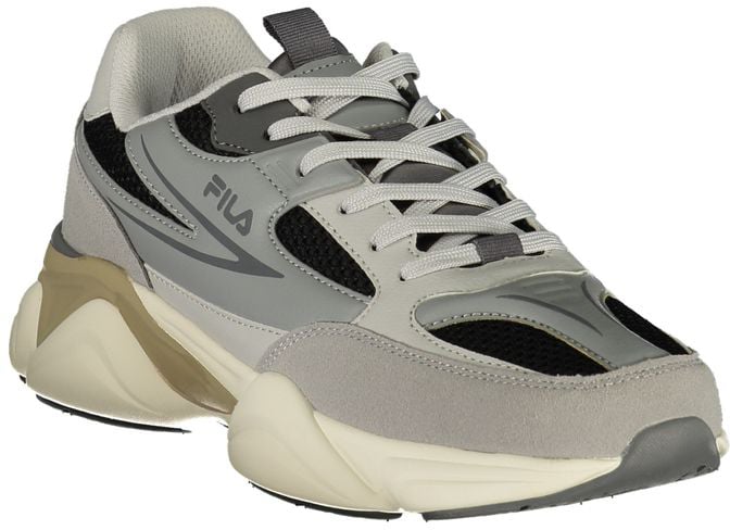 Fila Gray Polyester Men's Sneaker