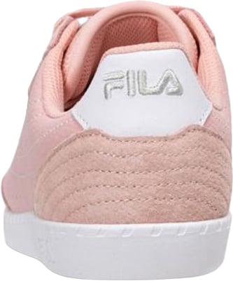 Fila Pink Leather Low Top Sneakers