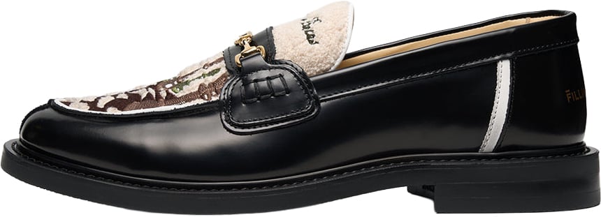 Loafer Chess Black