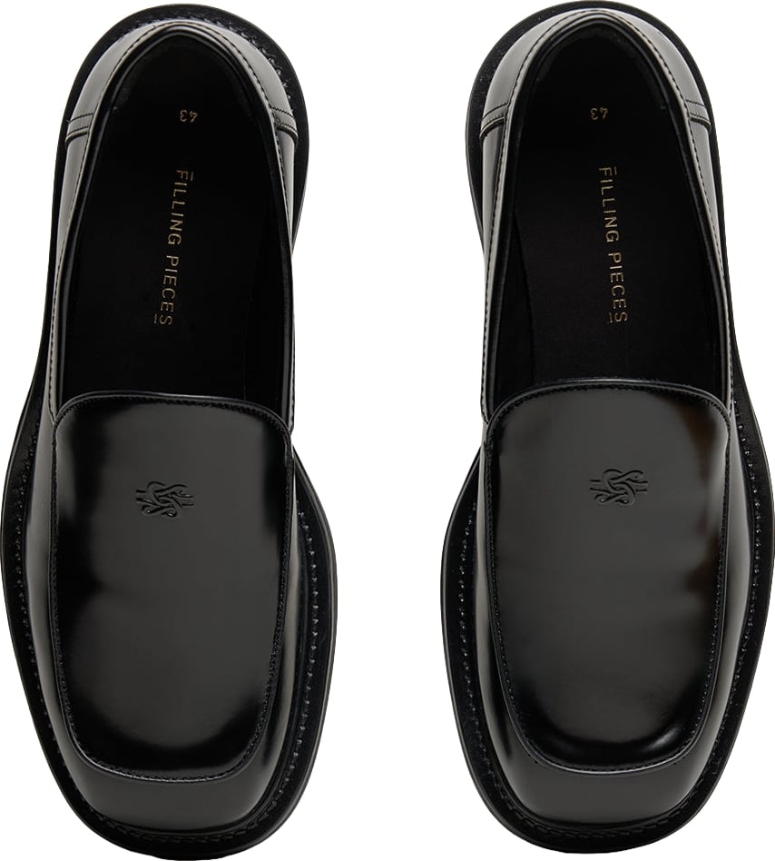 Square Loafer Polido Black