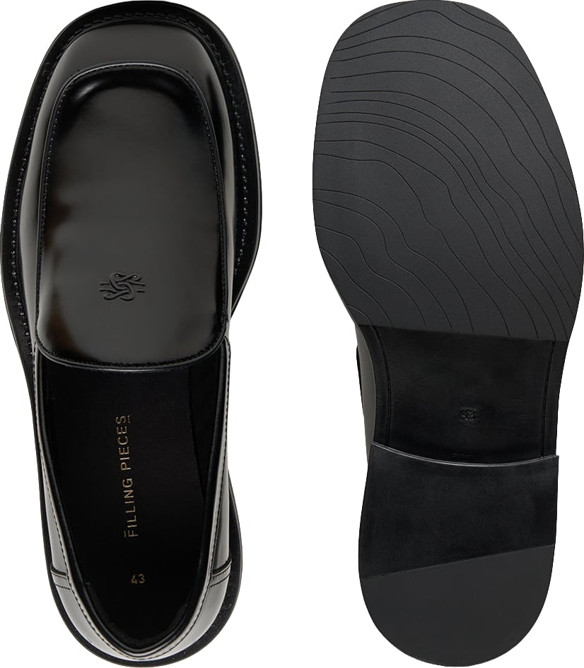 Square Loafer Polido Black