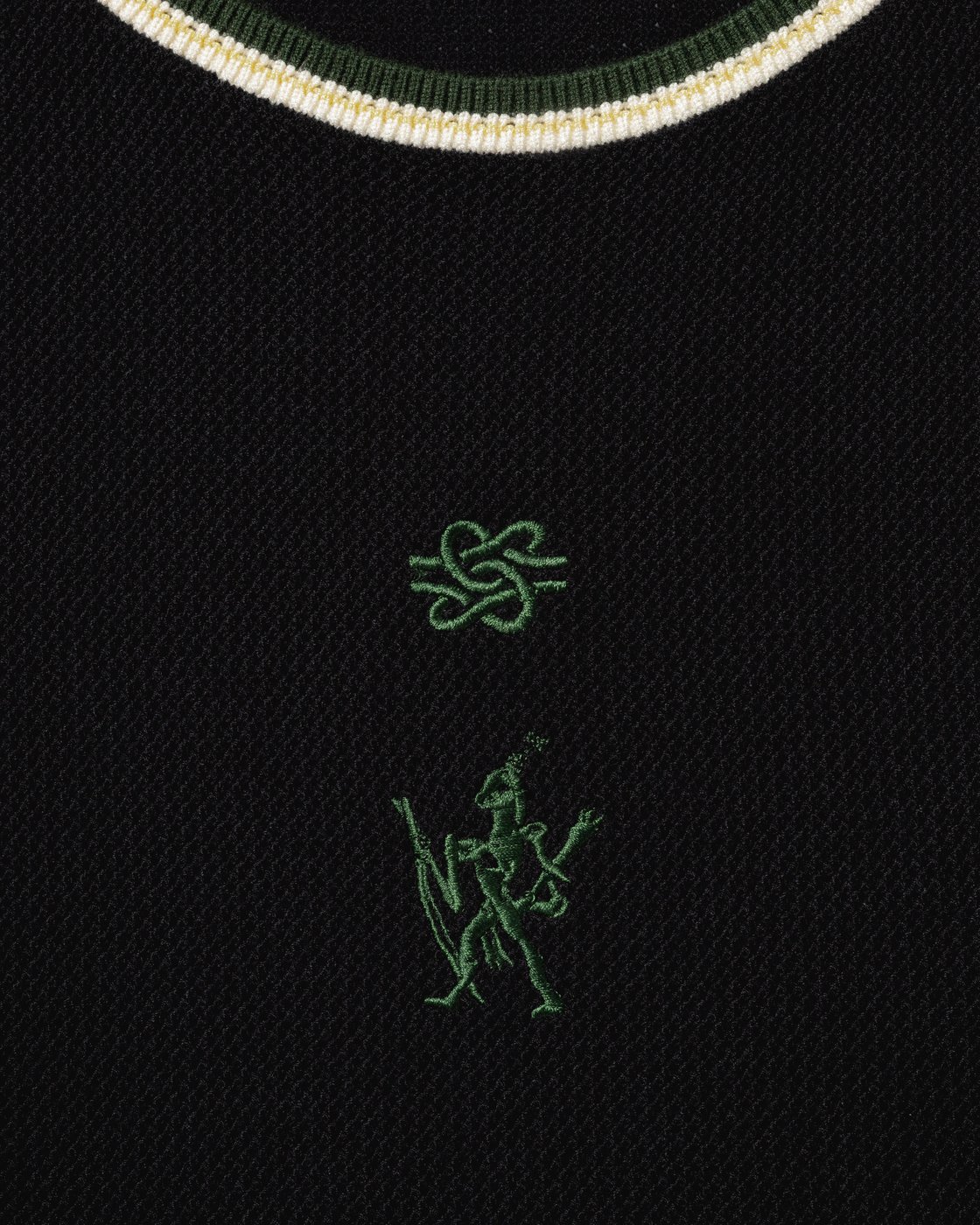 Knit Tank Top Slapfunk Black