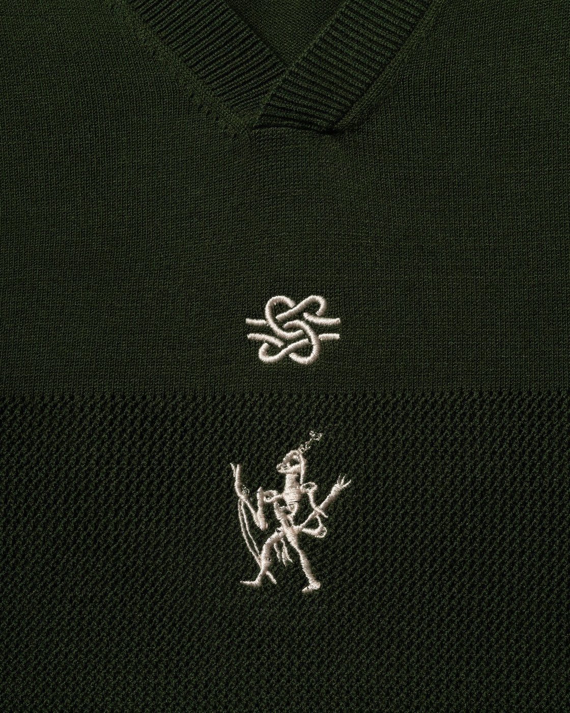 Knit Jersey Slapfunk Dark Green