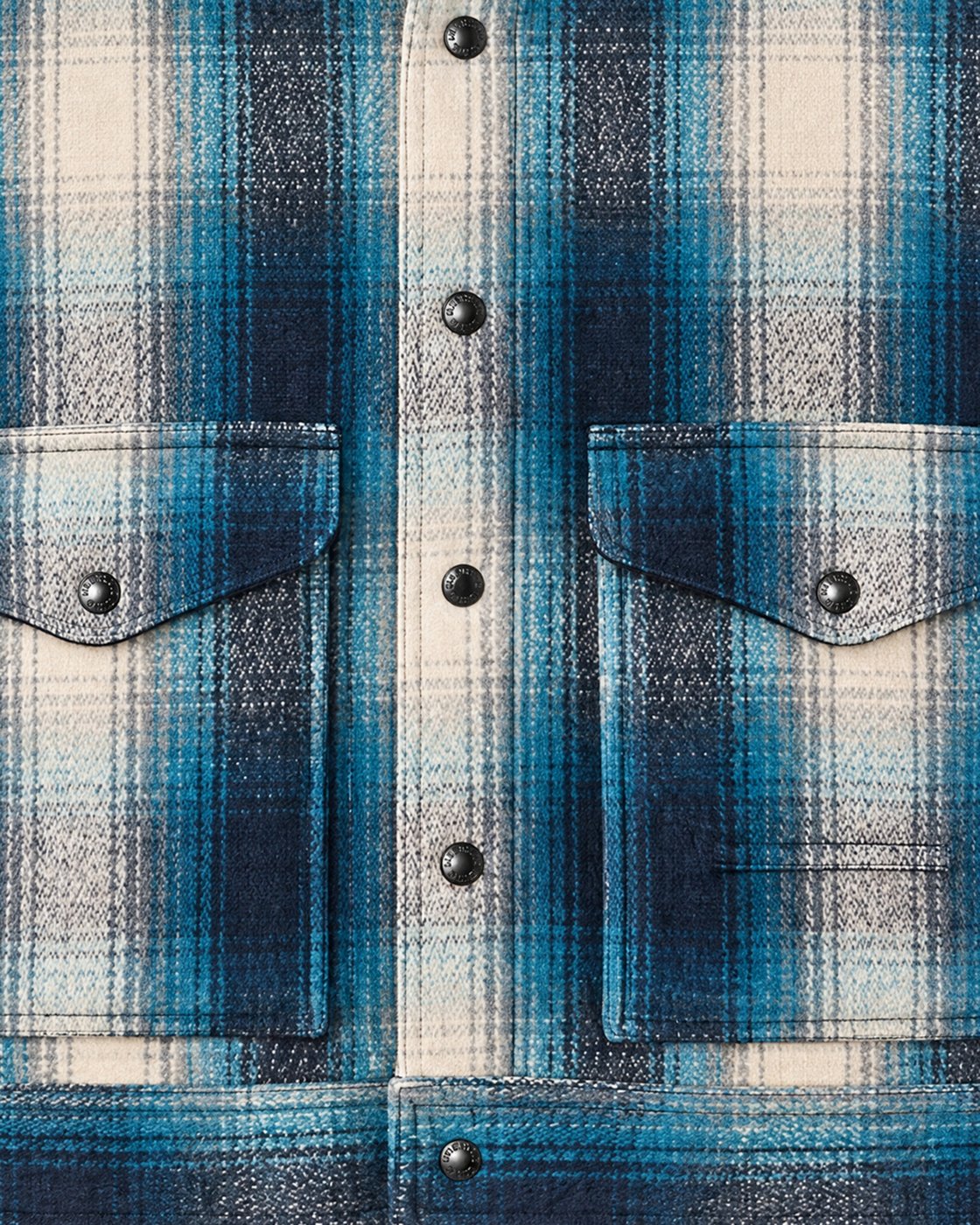 Shirts Teal / Gray Ombre