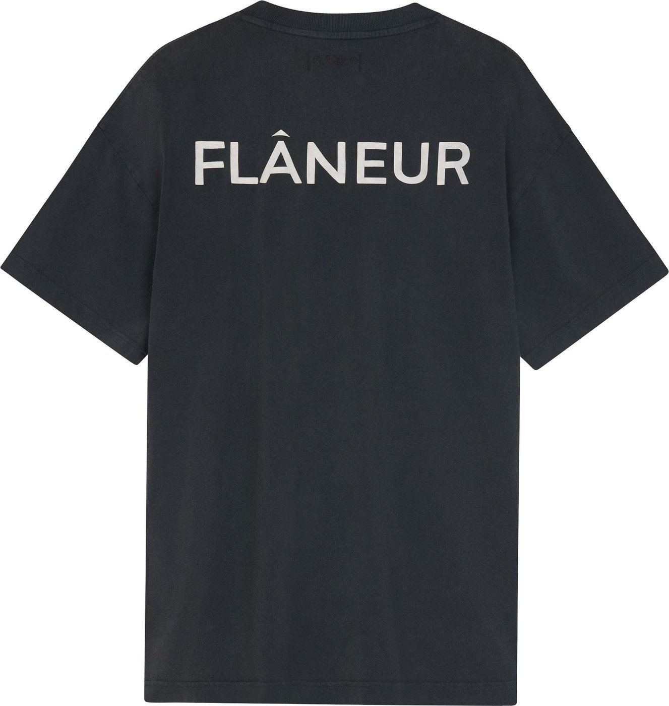 Double Logo T-Shirt Washed | Black