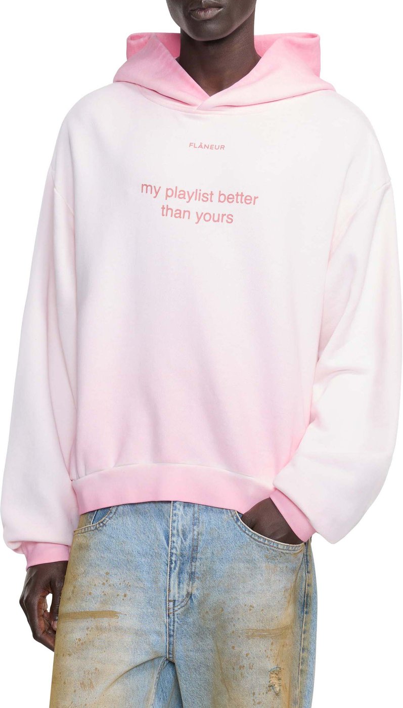 Playlist Hoodie | Washed Pink