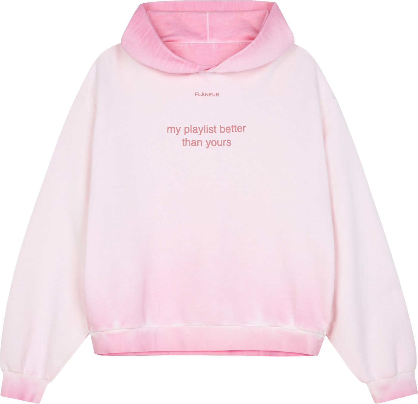 Playlist Hoodie | Washed Pink