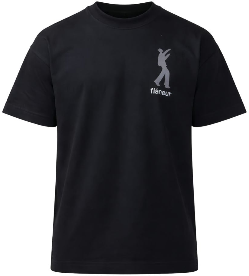 Flâneur T-shirt Zwart Inflatables