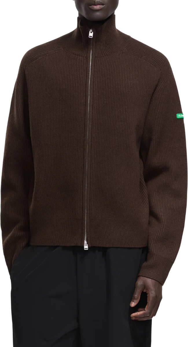 gilet bruin