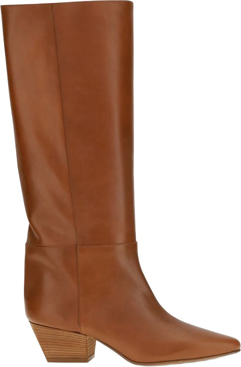Forte_Forte Brown Calf Leather Bos Taurus Ankle Boots