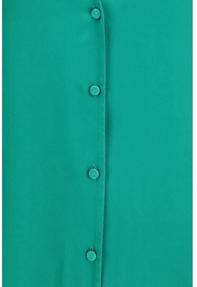 Forte_Forte Bicolor Silk Dress Shirt
