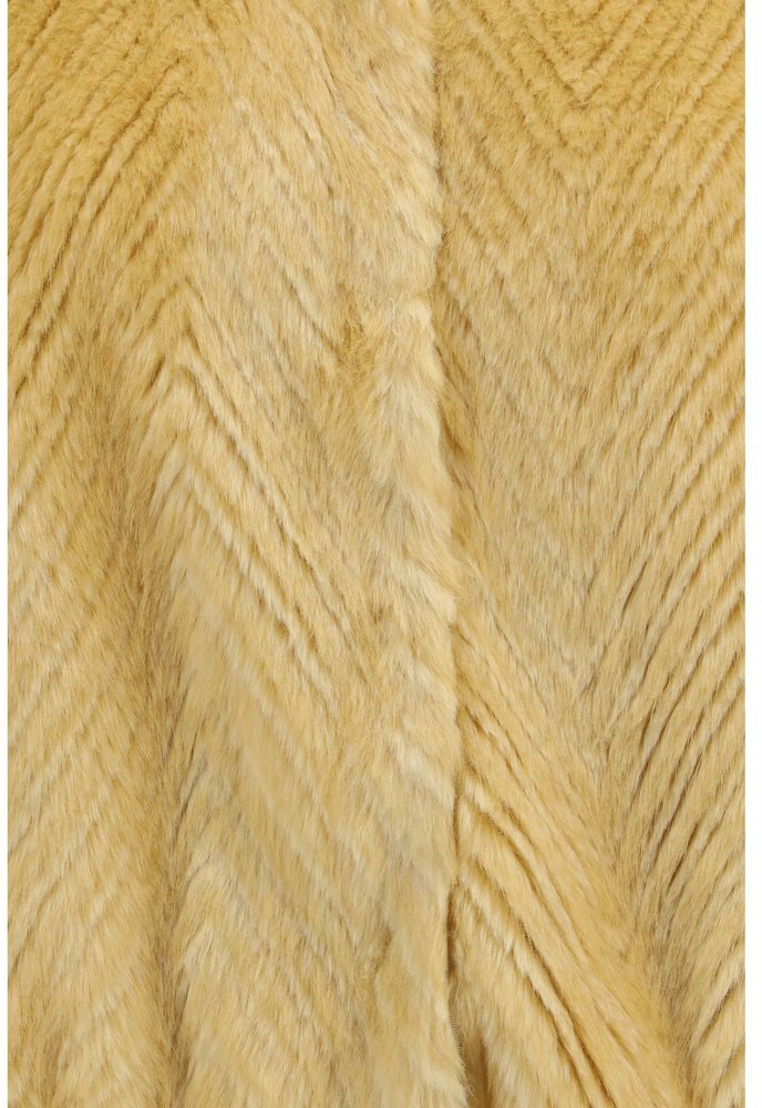 Forte_Forte Gold Modacrylic Bomber